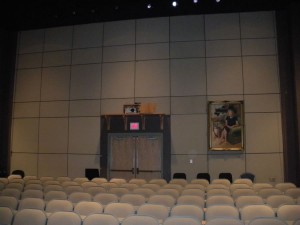 CPCC Tate auditorium before Charlotte NC