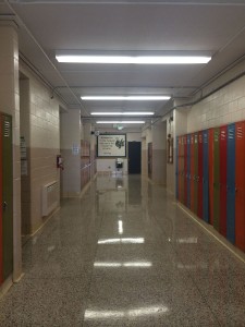 Carter HS Hallway After