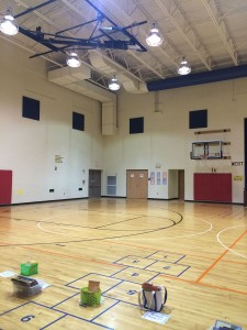 Cedar Bluff ES Gym Before